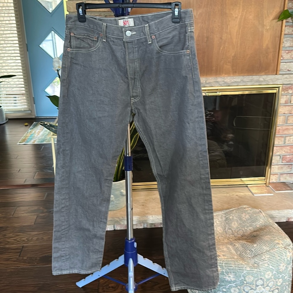 Gray Levi’s 501 Men's Jeans 36 x 34
